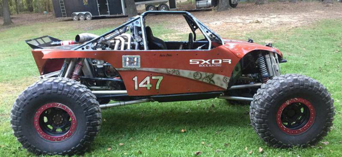 single seater track car